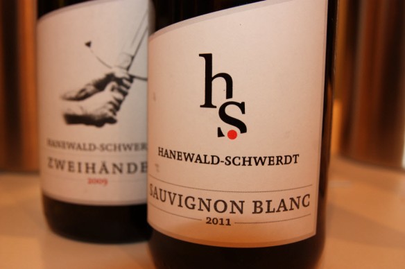 Gewachsen auf Kalkstein: 2011 Hanewald -Schwerdt Sauvignon Blanc